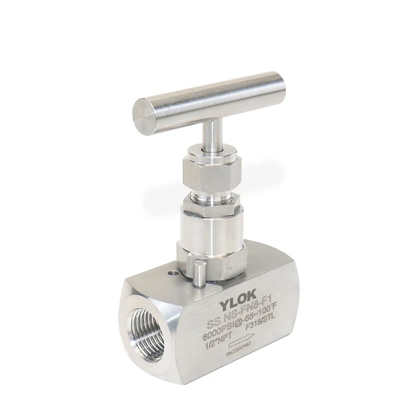 Needle Valve with Internal Thread Ends